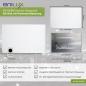 Preview: Enilux Infrarot-Heizpanel 960W mit Raumthermostat